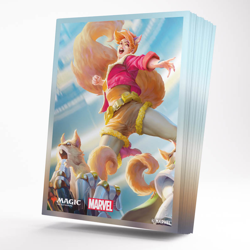 MTG Premium Art Sleeves: Marvel Super Heroes - Go Nuts! (105) (New Arrival)