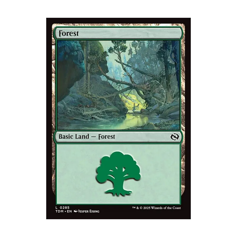 Forest (0285) - Tarkir: Dragonstorm (Near Mint)