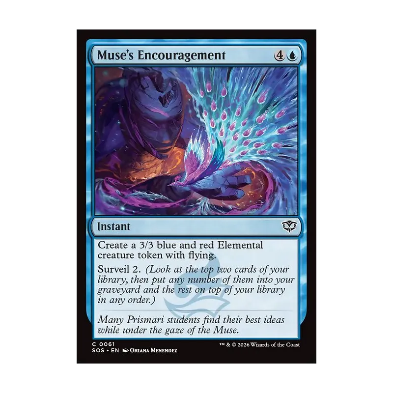 Muse's Encouragement - Secrets of Strixhaven (Near Mint)