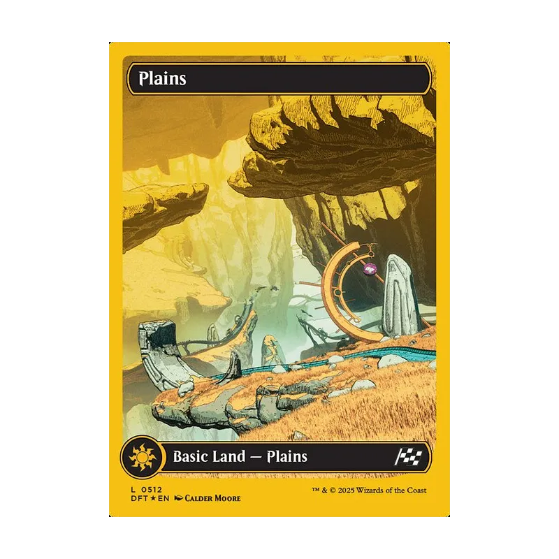 Plains (0512) (First-Place Foil) - Aetherdrift (Foil Near Mint)