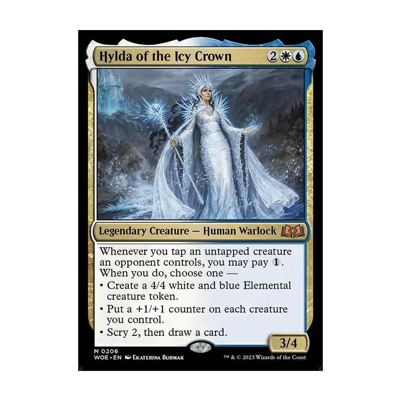 Hylda of the Icy Crown - Wilds of Eldraine (Near Mint)