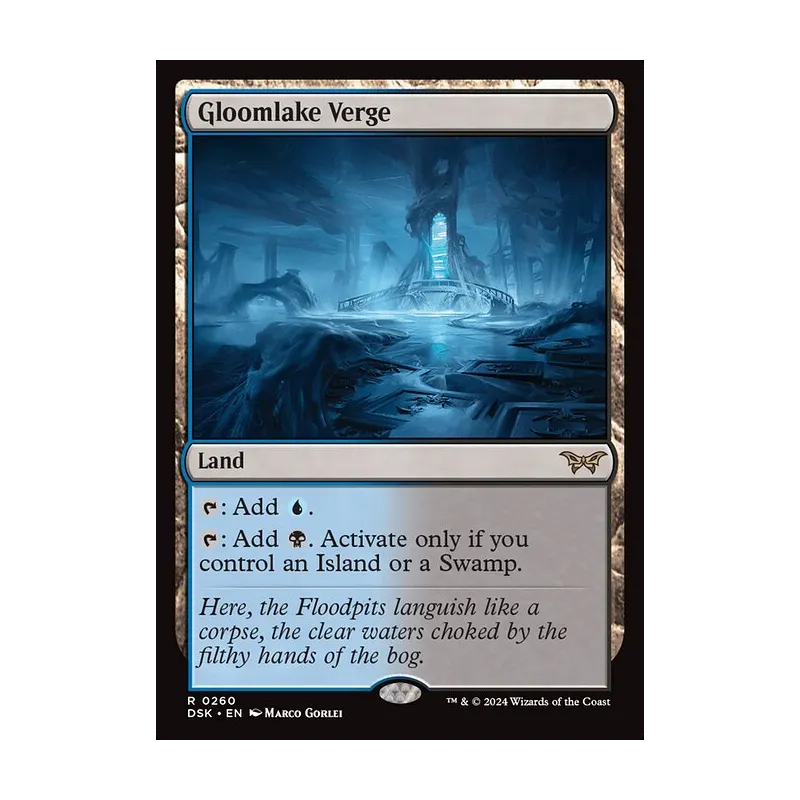 Gloomlake Verge - Duskmourn: House of Horror (Foil Near Mint)