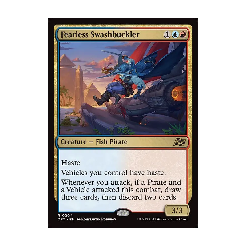 Fearless Swashbuckler - Aetherdrift (Near Mint)