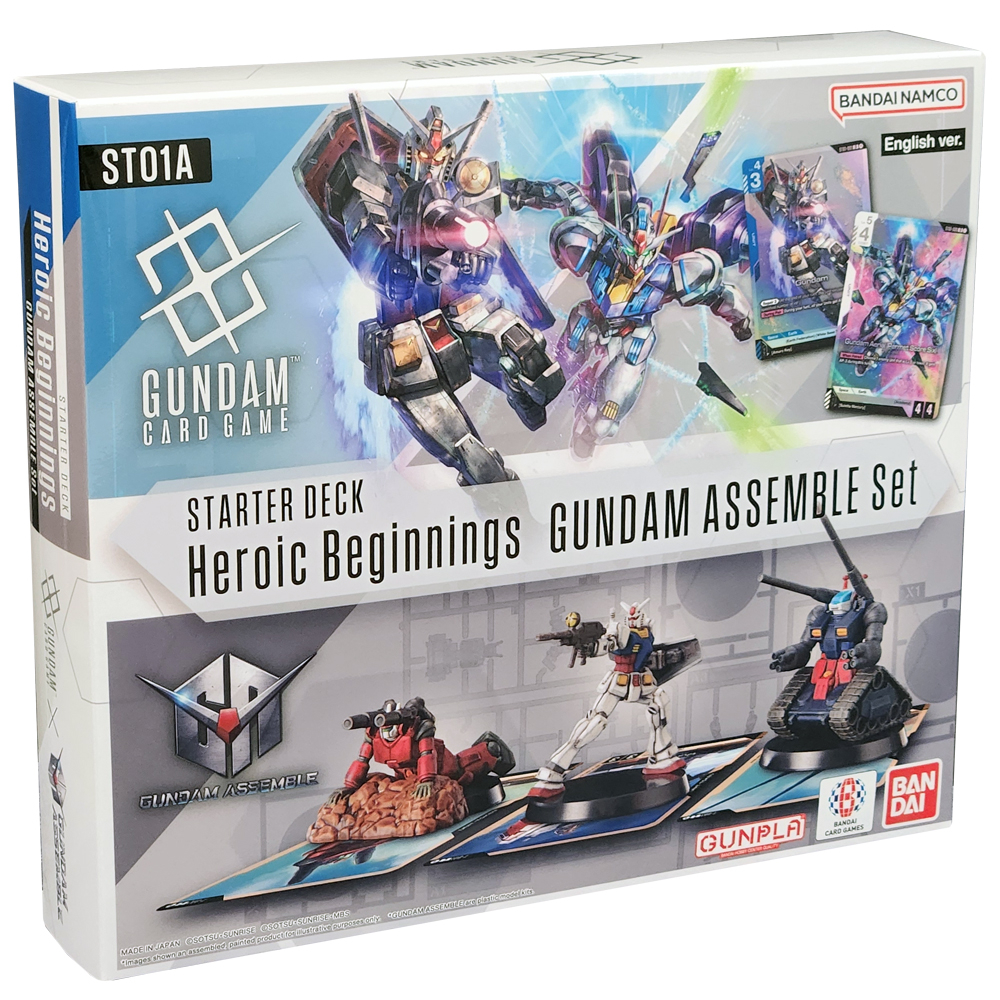 GUNDAM Card Game: Heroic Beginnings [ST01A] - Assemble Starter Deck