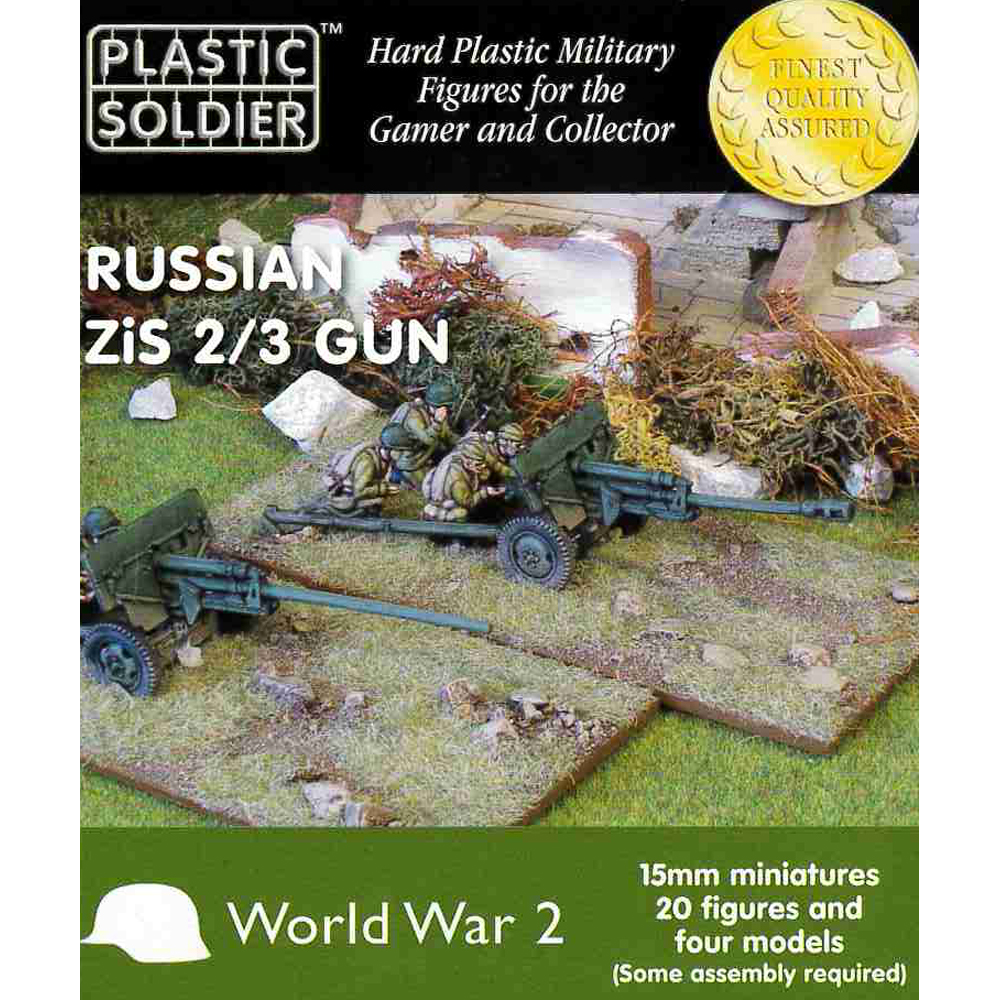 15mm Scale WW2: Russian ZiS 2/3 Gun 15mm Scale WW2: Russian ZiS 2/3 Gun