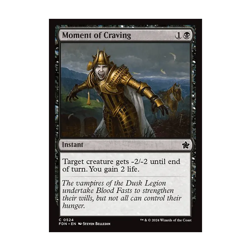 Moment of Craving - Foundations (Near Mint)