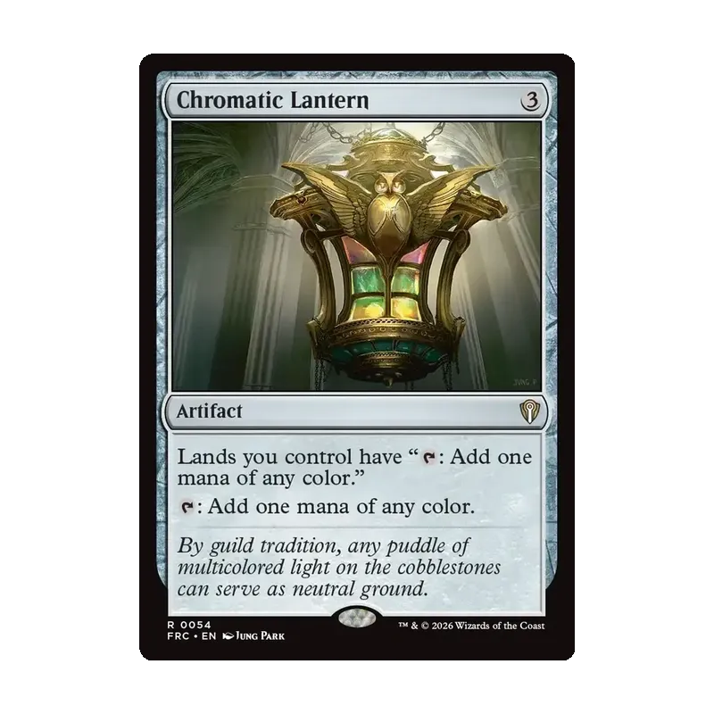Chromatic Lantern - Reality Fracture Commander (Near Mint)