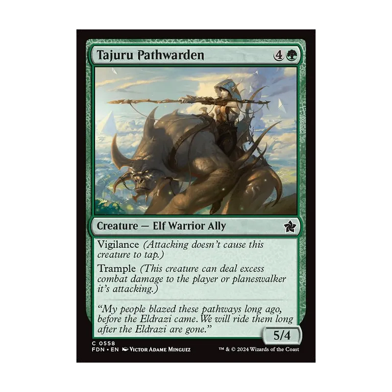 Tajuru Pathwarden - Foundations (Near Mint)