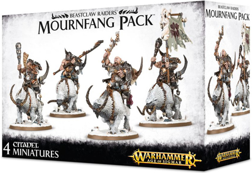 Warhammer Age of Sigmar: Beastclaw Raiders - Mournfang Pack