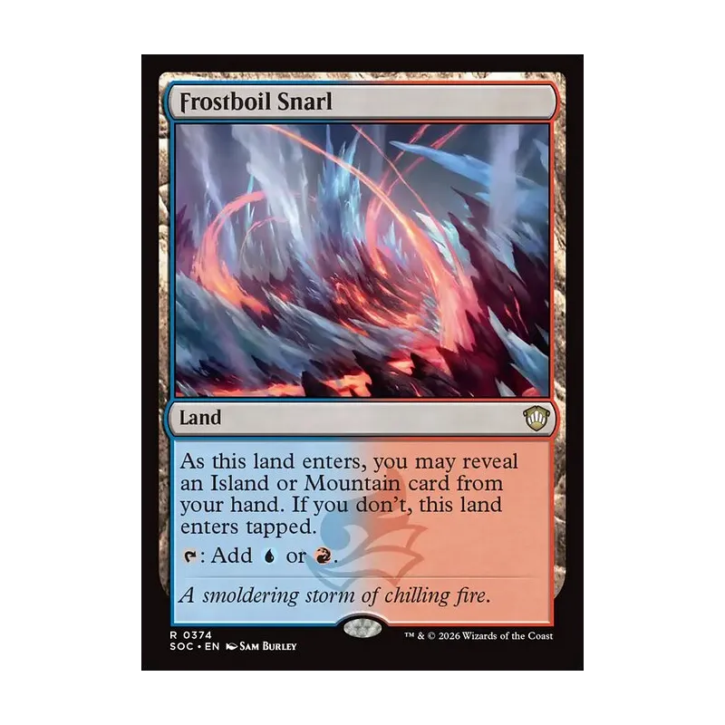 Frostboil Snarl - Secrets of Strixhaven Commander (Near Mint)