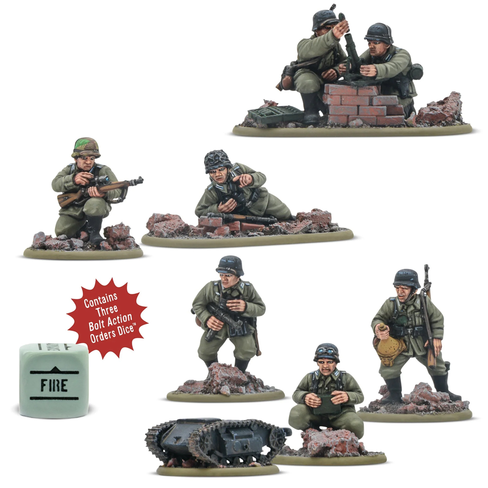 Bolt Action: German Veteran Weapon Teams