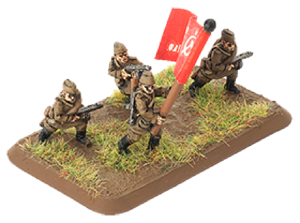 Flames of War WW2: Soviet - Red Banner Warriors