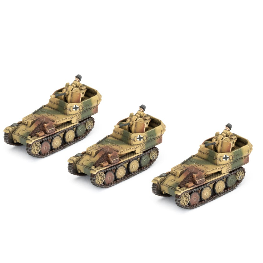 Flames of War WW2: German - Flakpanzer 38(t) AA Platoon