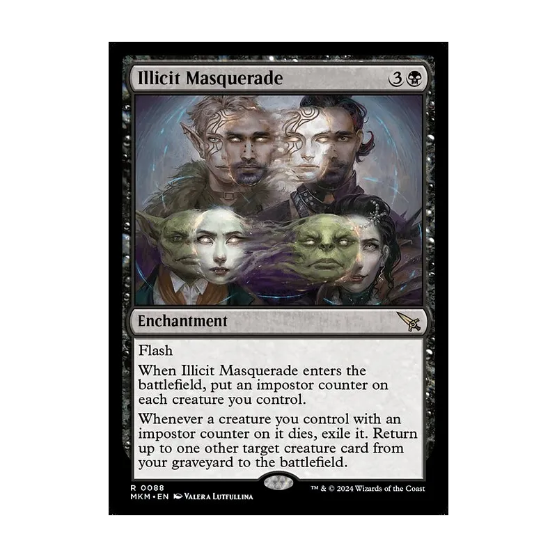 Illicit Masquerade - Murders at Karlov Manor (Near Mint)