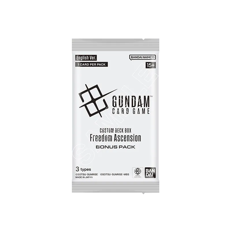 GUNDAM Card Game: Freedom Ascension [SC01] - Deck Build Box (New Arrival)