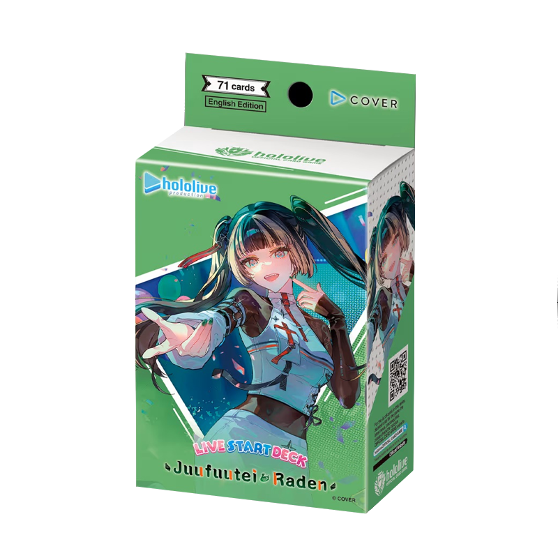 Hololive OCG: Live Start Deck - Juufuutei Raden (Preorder)
