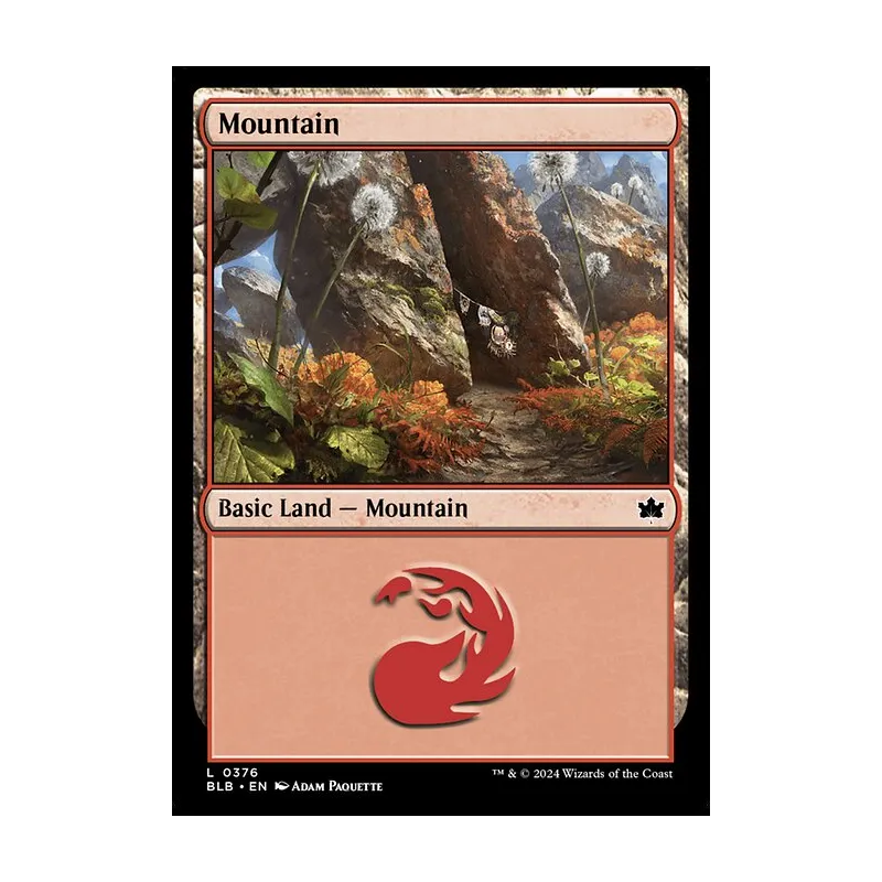 Mountain (0376) - Bloomburrow (Near Mint)