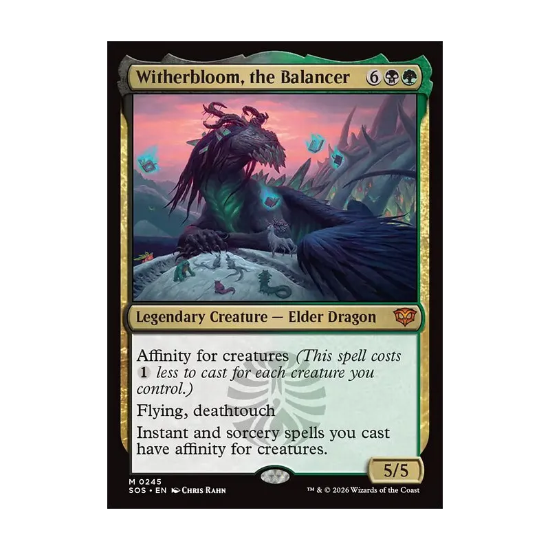 Witherbloom, the Balancer - Secrets of Strixhaven (Near Mint)
