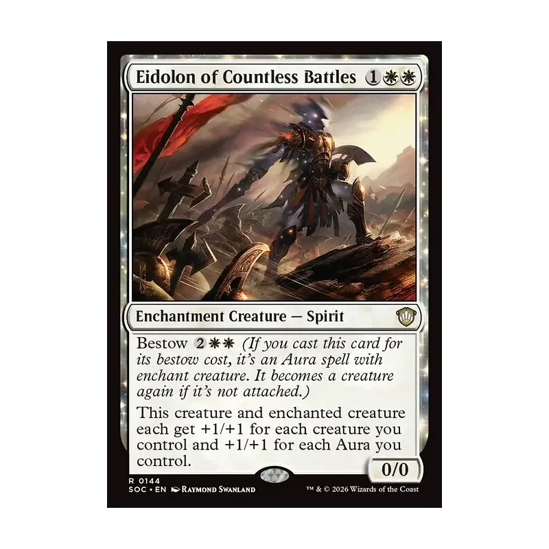 Eidolon of Countless Battles - Secrets of Strixhaven Commander (Near Mint)