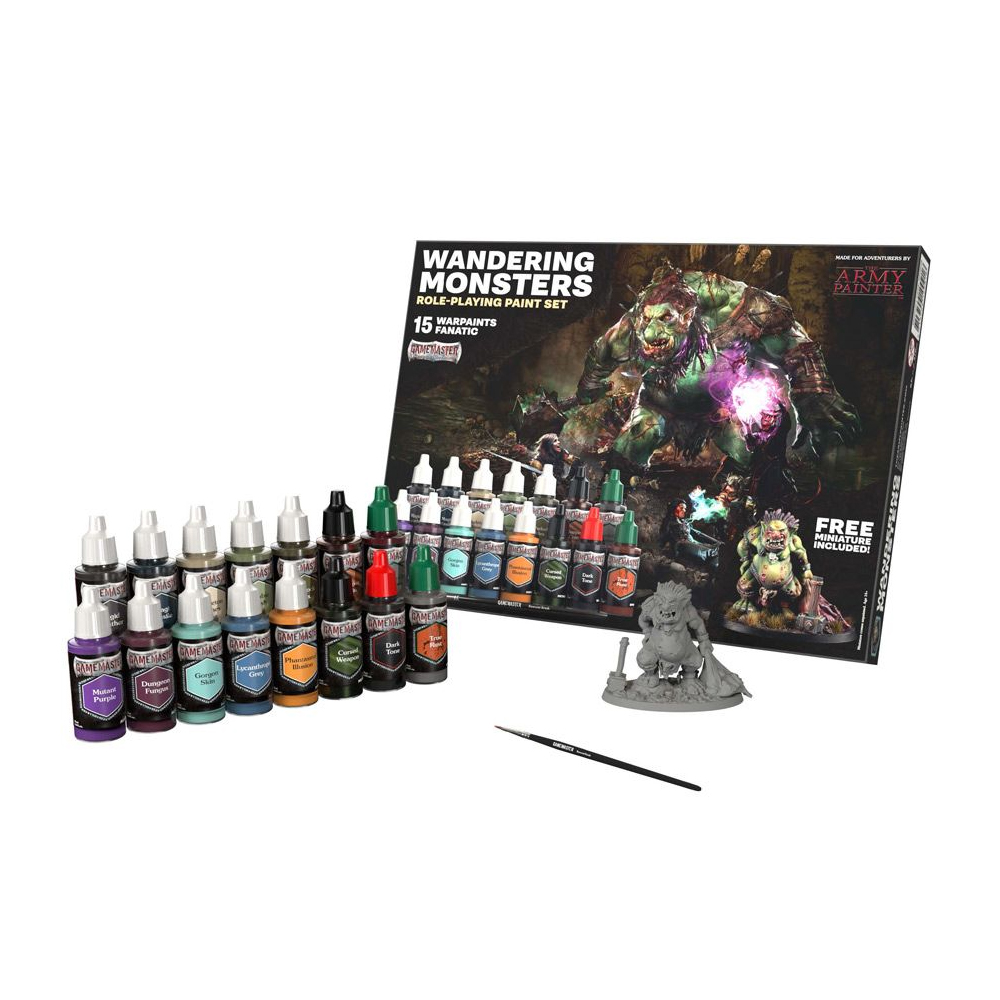 GameMaster: Wandering Monsters Role-Playing Paint Set (2024 Version)
