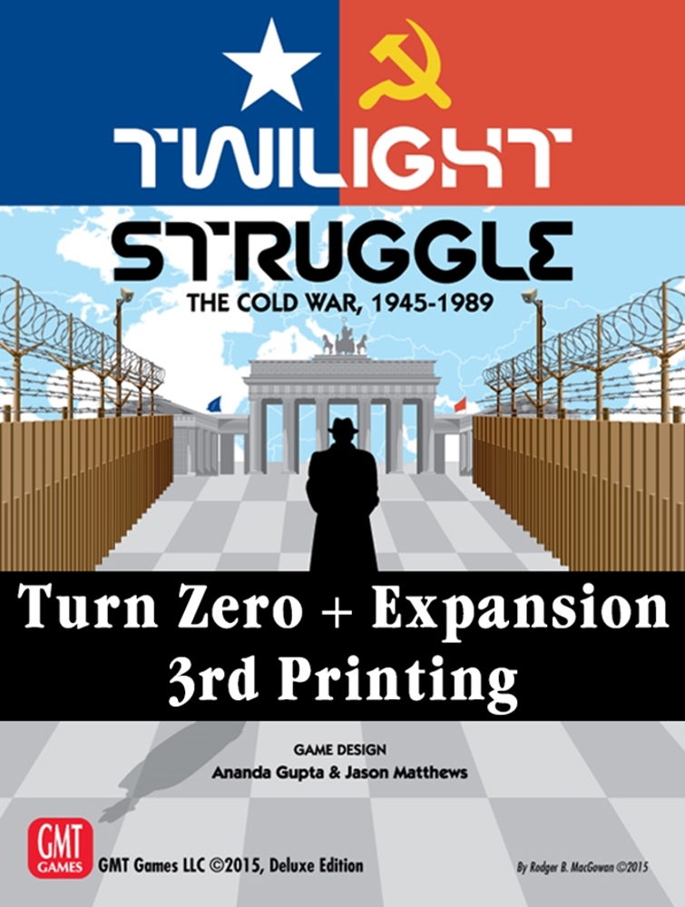 Twilight Struggle: Turn Zero & Promo Packs Expansion (3rd Printing) (Preorder)