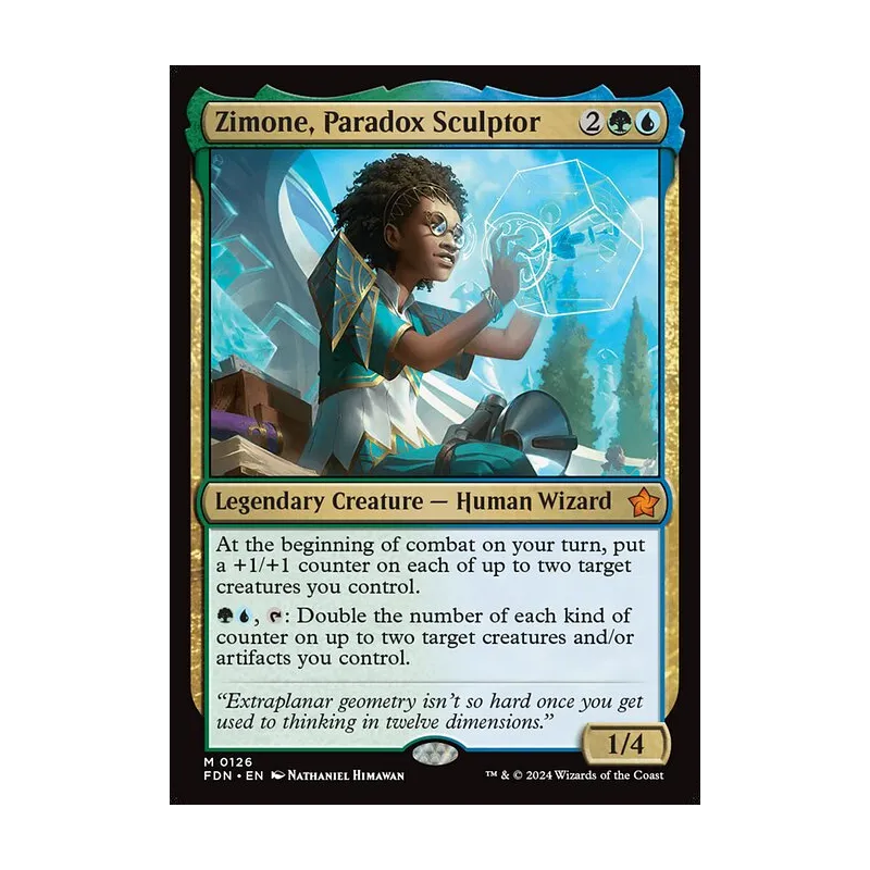 Zimone, Paradox Sculptor - Foundations (Near Mint)