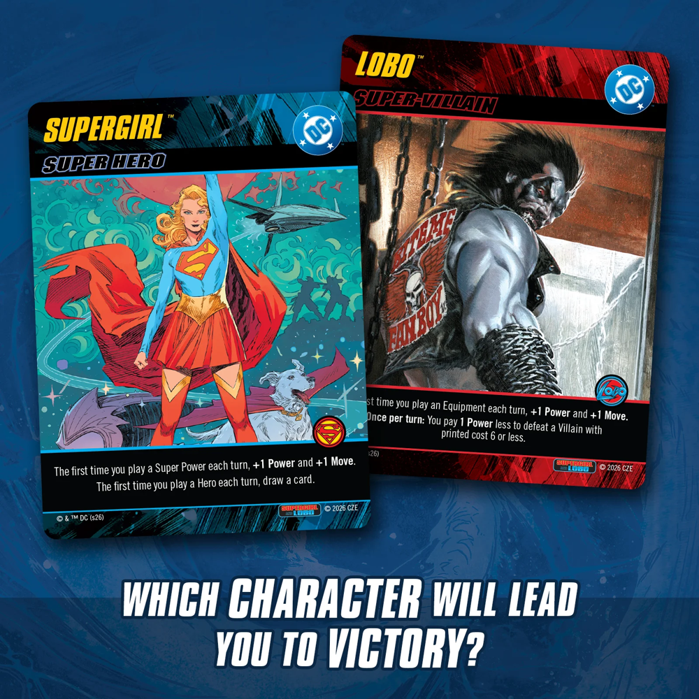 DC Comics Deck-Building Game: The Adventures of Supergirl & Lobo (Preorder)