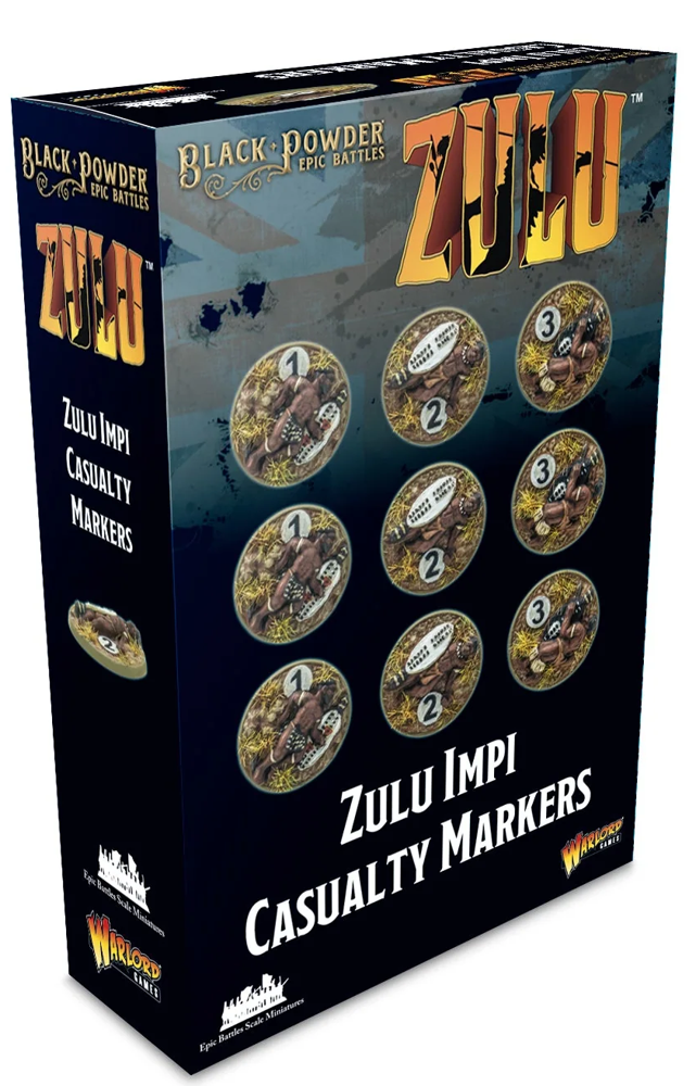 Black Powder Epic Battles: Zulu - Zulu Impi Casualty Markers (Preorder)