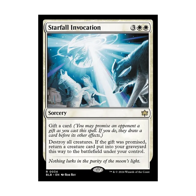 Starfall Invocation - Bloomburrow (Near Mint)