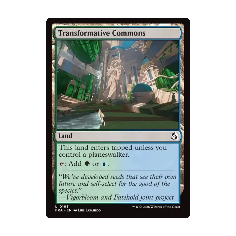 Transformative Commons - Reality Fracture (Near Mint)