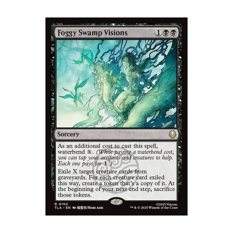 Foggy Swamp Visions - Avatar: The Last Airbender (Near Mint)