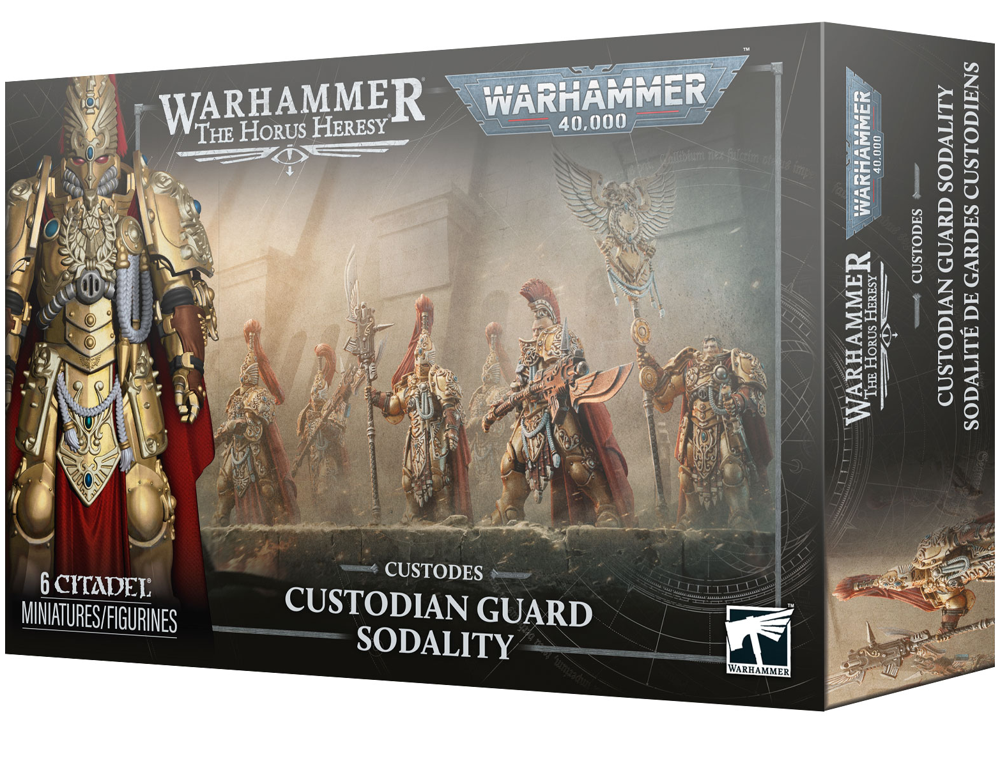 Warhammer 40K/Horus Heresy: Custodes - Custodian Guard Sodality (Preorder)