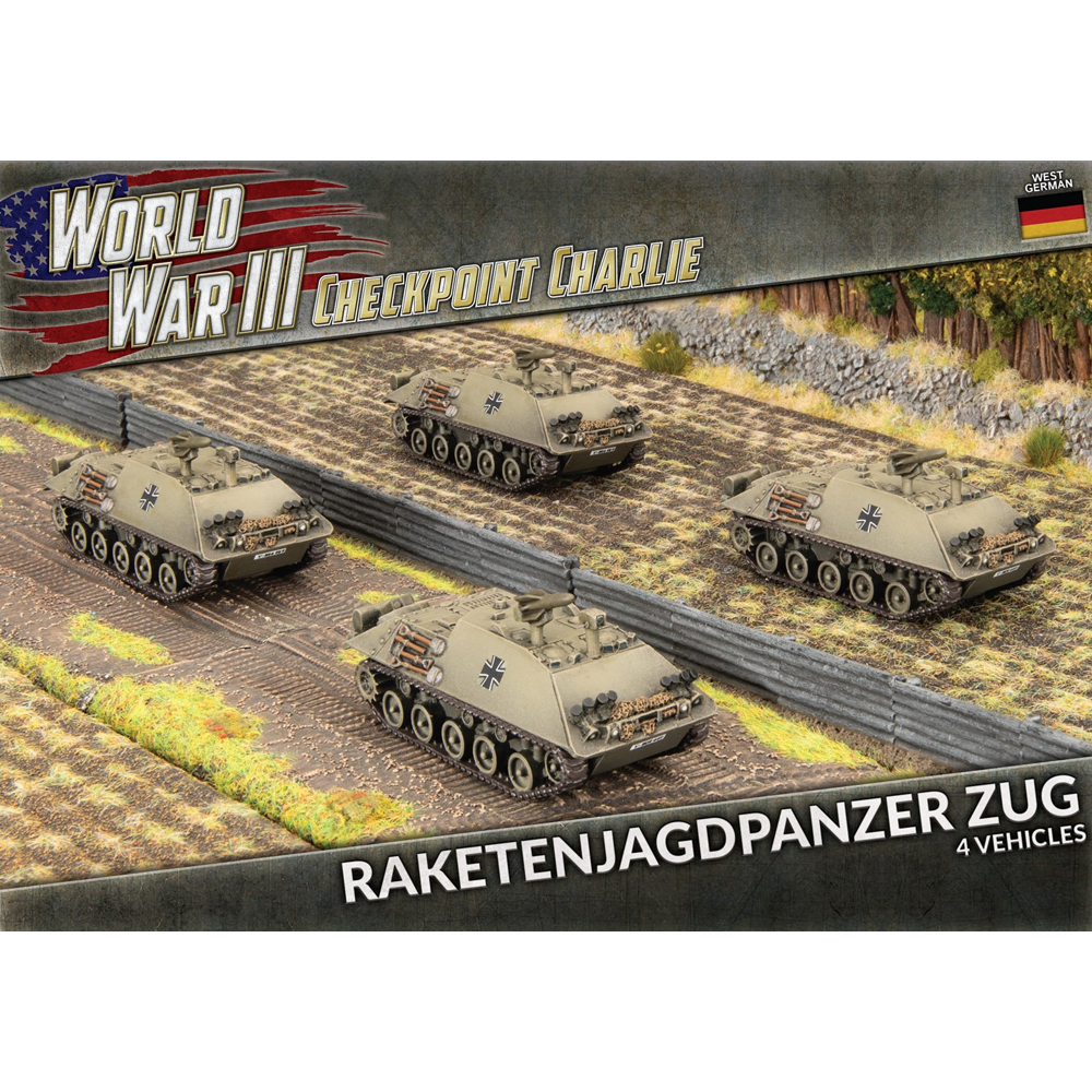 WWIII Team Yankee: West German - Raketenjagdpanzer Zug (Preorder)