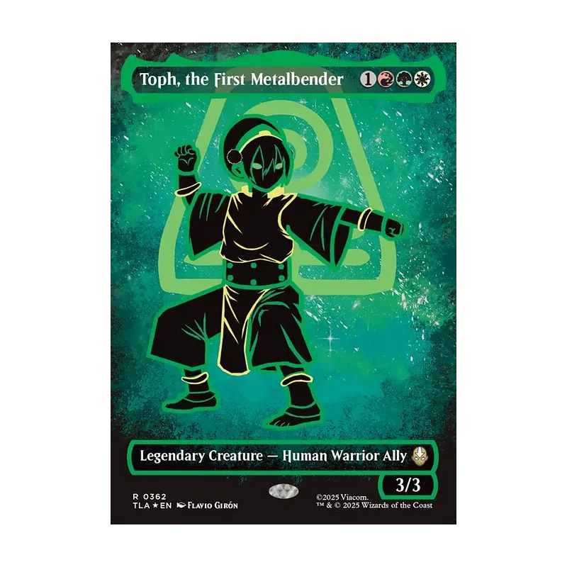 Toph, the First Metalbender | Avatar Last Airbender MTG