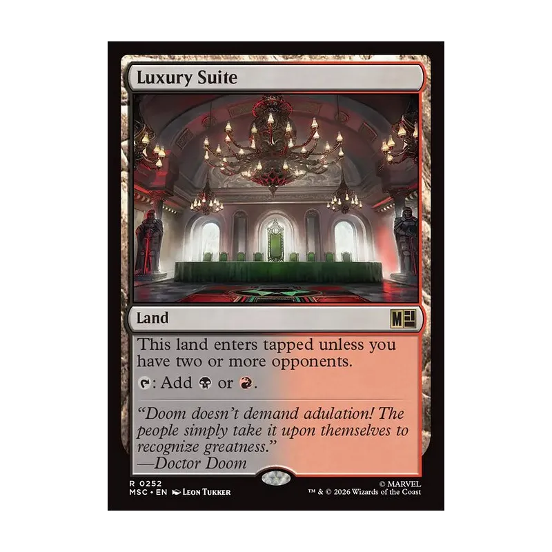 Luxury Suite (Surge Foil) - Marvel Super Heroes Commander (Foil Near Mint)