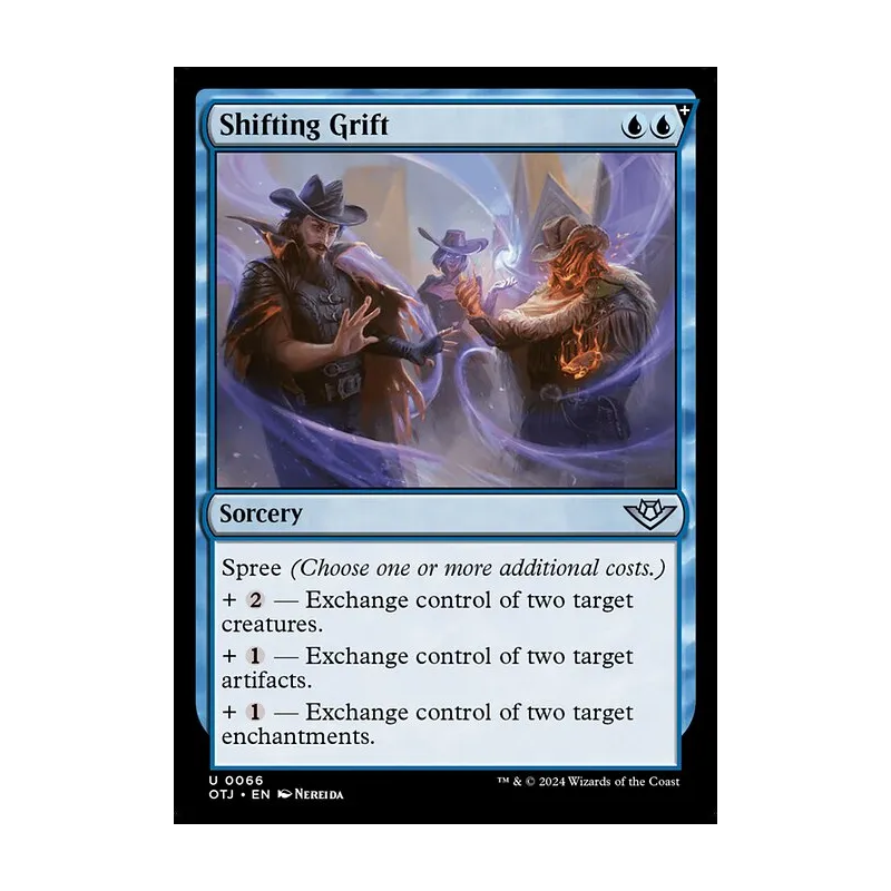 Shifting Grift - Outlaws of Thunder Junction (Near Mint)