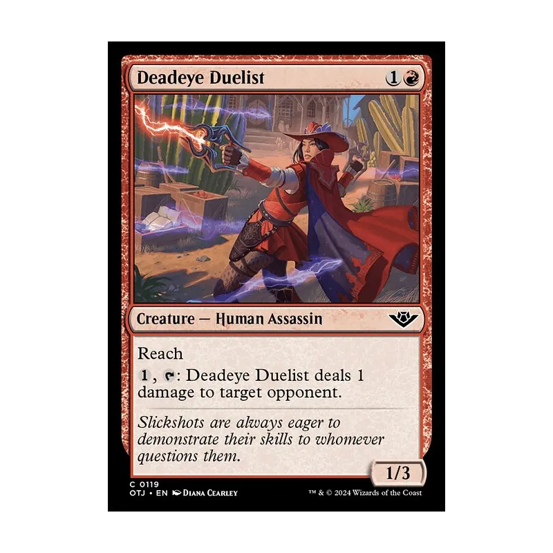 Deadeye Duelist - Outlaws of Thunder Junction (Near Mint)