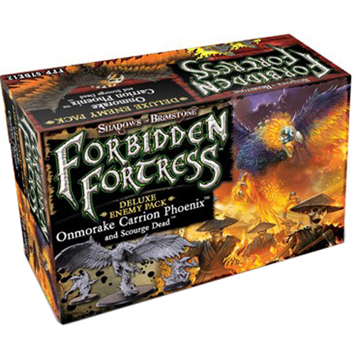 Shadows of Brimstone: Forbidden Fortress - Onmorake Carrion Phoenix & Scourge Dead Deluxe Enemy Pack Shadows of Brimstone: Forbidden Fortress - Onmorake Carrion Phoenix & Scourge Dead Deluxe Enemy Pack