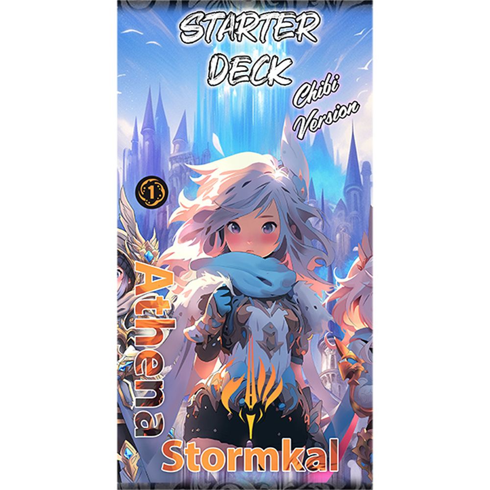 Soul Masters TCG: Starter Deck 1st Edition Chibi - Athena Stormkal