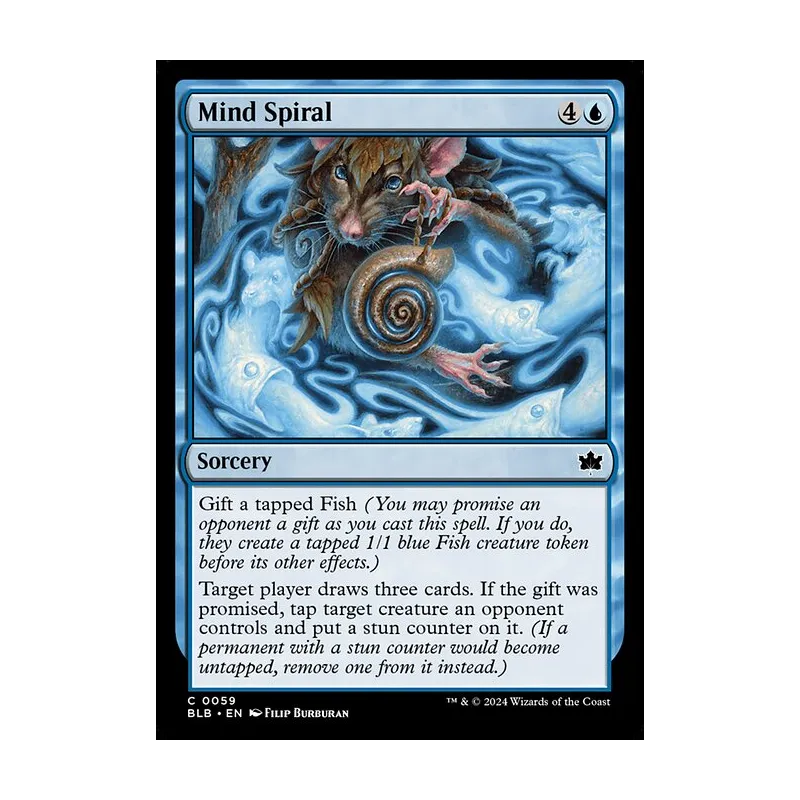 Mind Spiral - Bloomburrow (Near Mint)