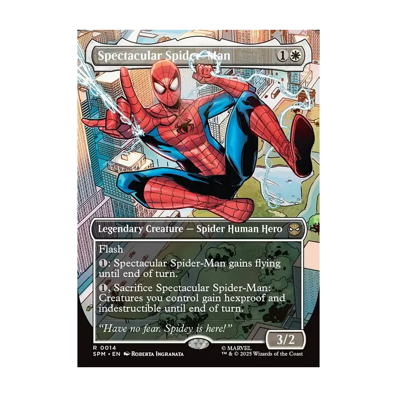 Spectacular Spider-Man (Borderless) - Marvel's Spider-Man (Near Mint)