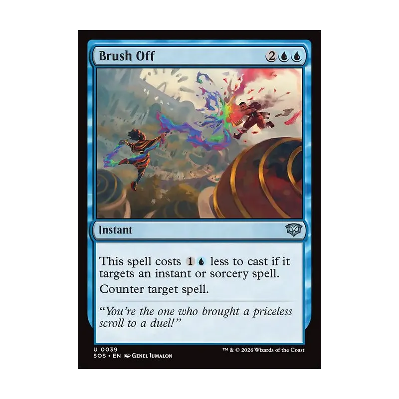 Brush Off - Secrets of Strixhaven (Near Mint)