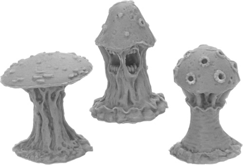 Bones Black: Shrieking Fungi (3)