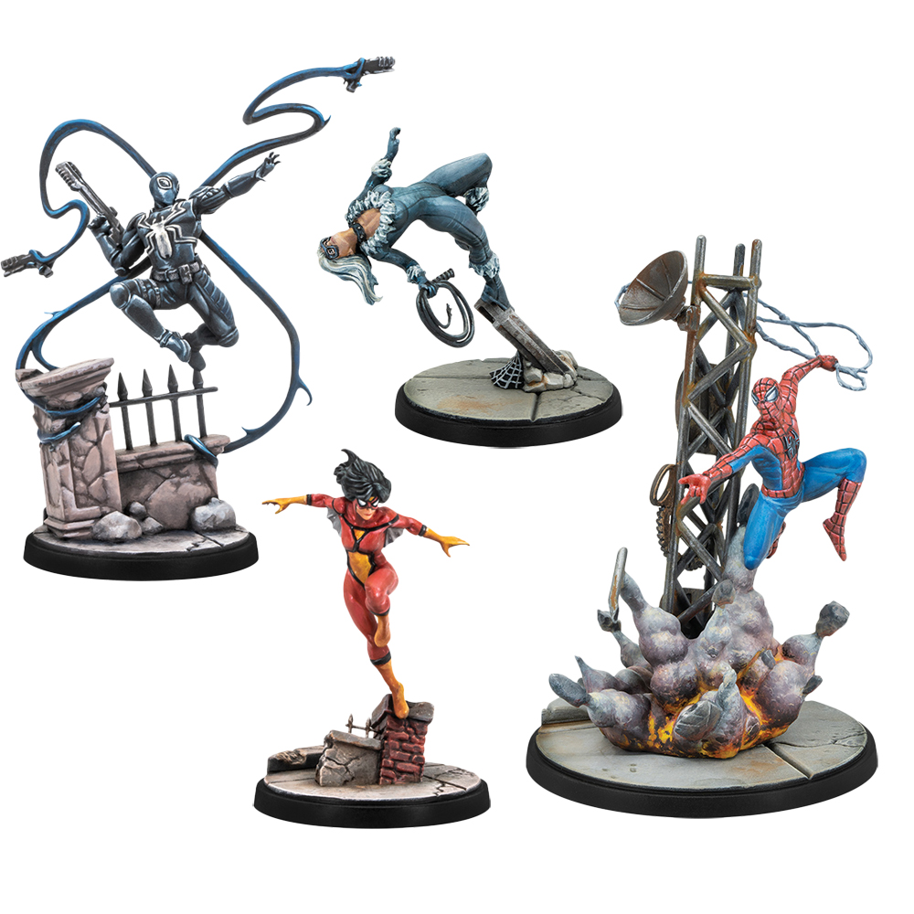 Marvel Crisis Protocol: Web-Swinging Heroes Affiliation Pack (Preorder)