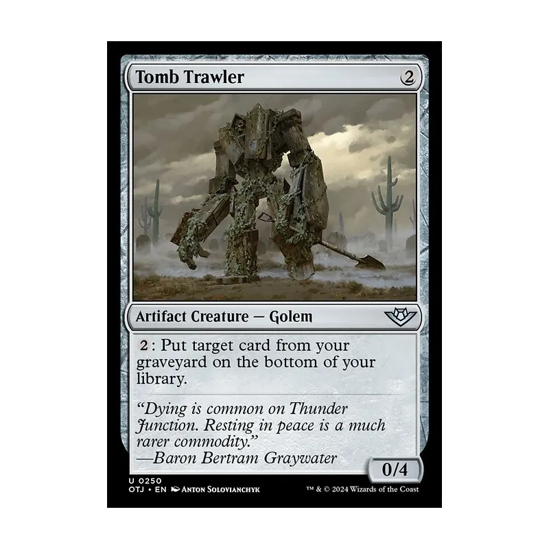 Tomb Trawler - Outlaws of Thunder Junction (Near Mint)