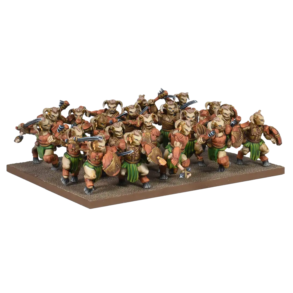 Kings of War: Forces of Nature - Tribal Warriors Regiment