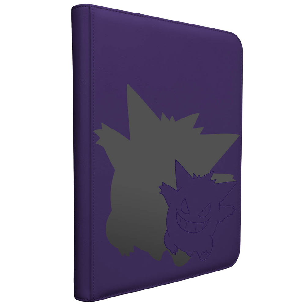 Pokemon 9-Pocket Zippered Pro Binder: Gengar (New Arrival)