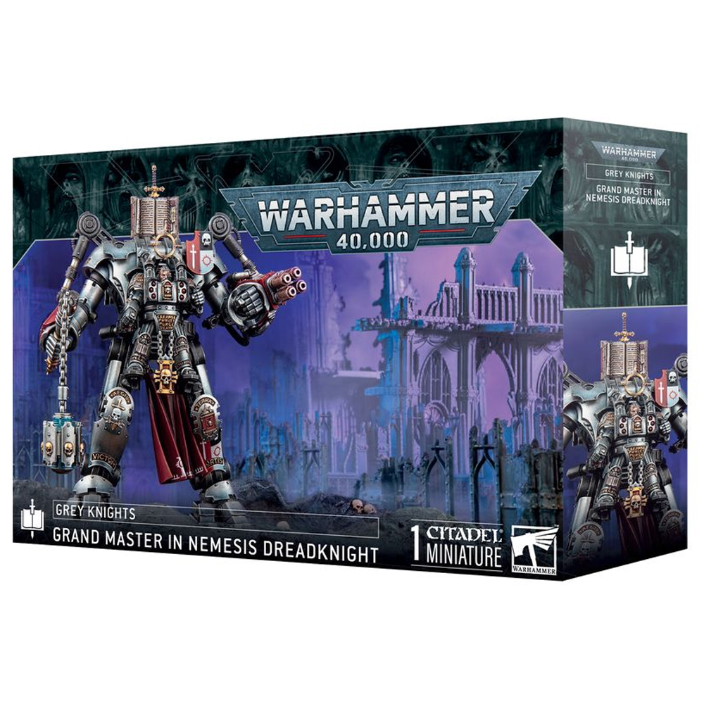 Warhammer 40K: Grey Knights - Grandmaster In Nemesis Dreadknight (New Arrival)