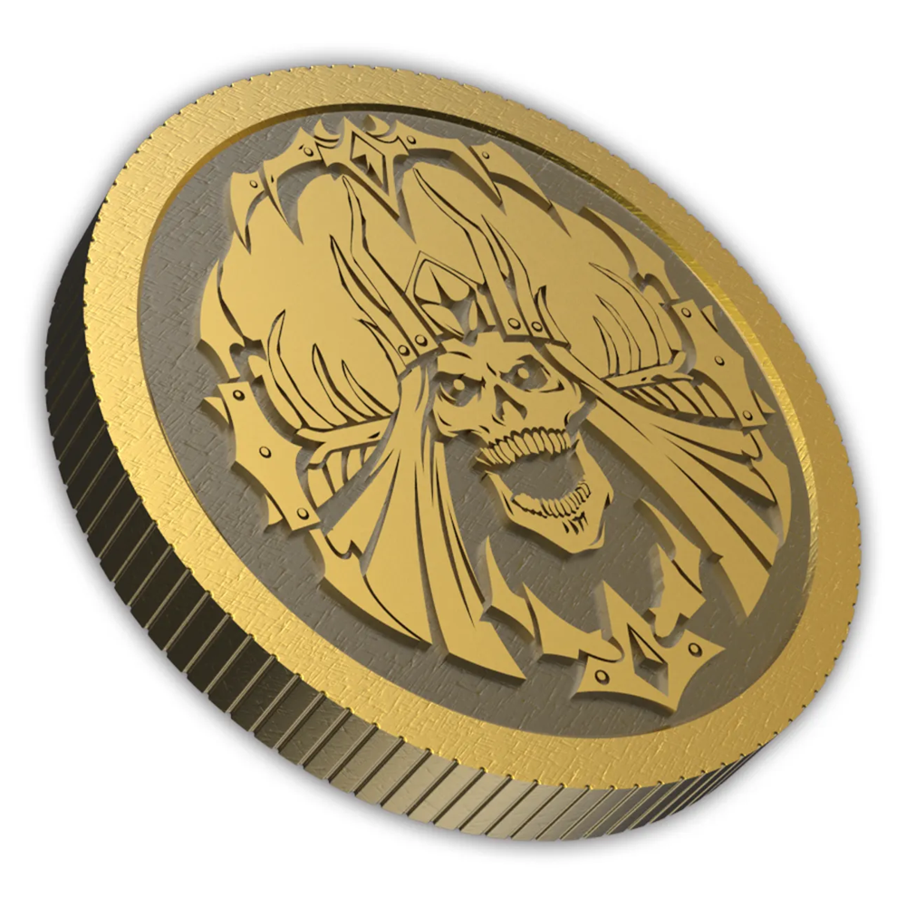 Chronicles of Drunagor: Age of Darkness - Metal Initiative Marker (Preorder)