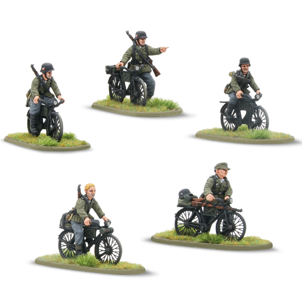 Bolt Action: Early War German Infantry on Bicycles (Preorder)